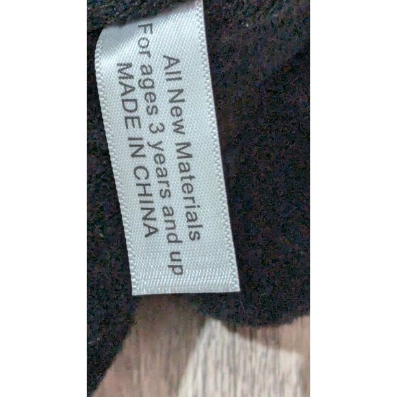 Creepy Black Dog & Bunny Plush Toys With Grinning Teeth 14" For Ages 3+ horror - Picture 6 of 6